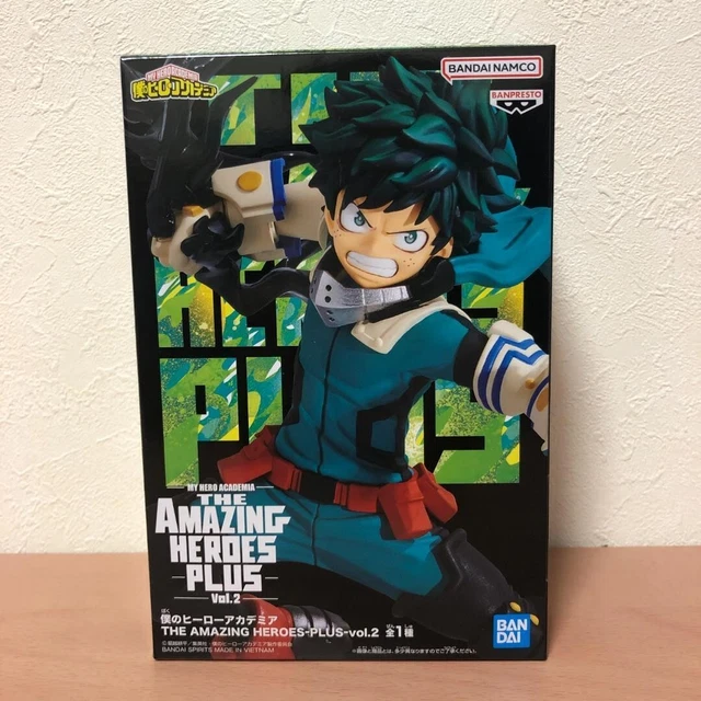 Banpresto My Hero Academia The Amazing Heroes Vol.2 Deku Figure - 5.1 Inch Collectible