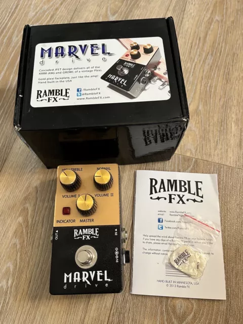 Ramble FX Marvel Drive V3 クローン - 器材