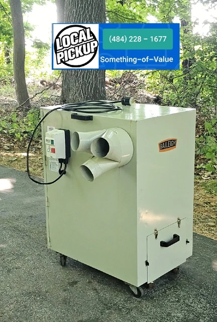Baileigh 1017066 MDC-1800 220V Portable Metal Dust Collector