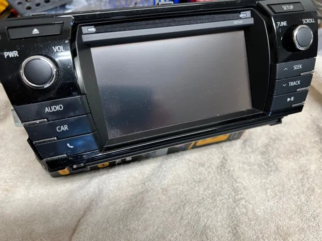 2014-2016 Toyota Corolla Radio Bluetooth CD player, Touch-Screen  Display 