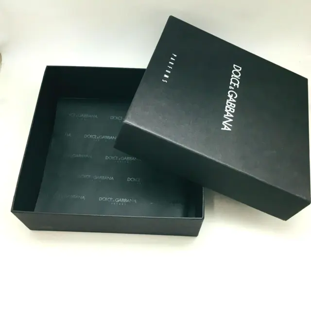 Dolce & Gabbana EMPTY GIFT  box #BLACK - NEW