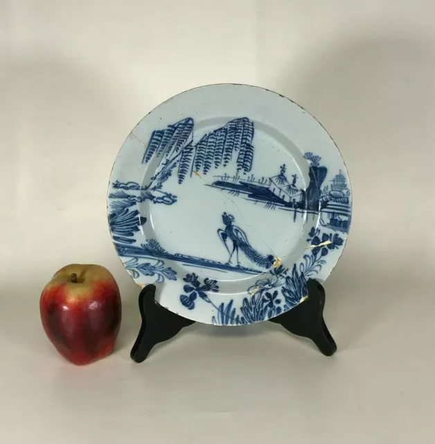 18th Century Delft Tin Glaze Plate