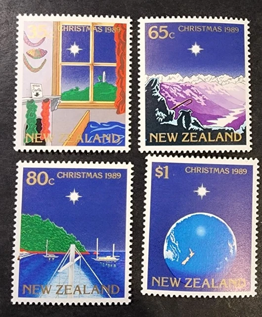 N. Zealand  1989 Christmas set MUH  E14