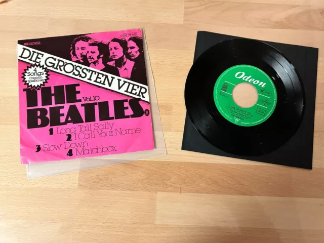 The Beatles - Die grössten Vier - Vol.10 - 7" Vinyl Single/EP - 4 Titel