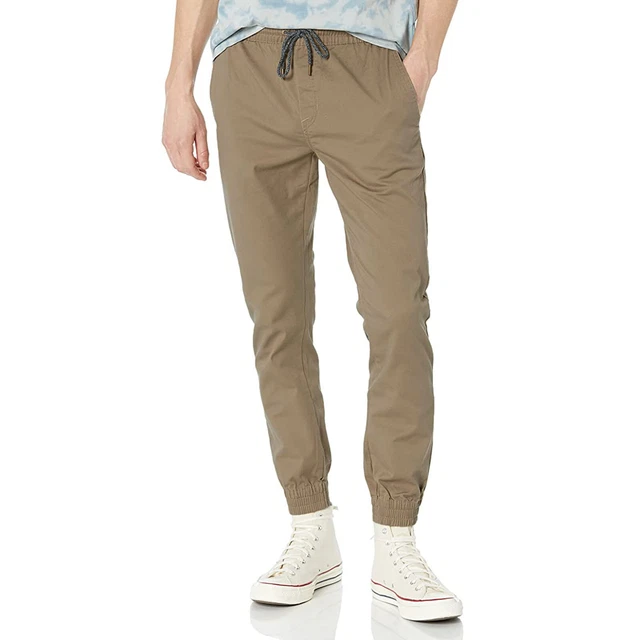 Volcom Men's Frickin Slim Khaki Jogger Pants Clothing Apparel Snowboarding Sk... Volcom Men's Frickin Slim Khaki Jogger Pants Clothing Apparel Snowboarding Sk...