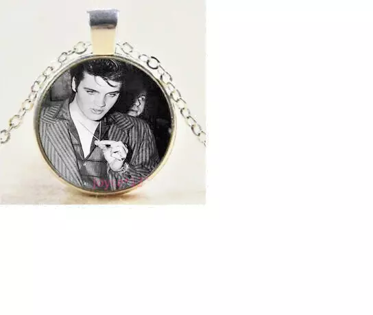 New Jewelry ELVIS PRESLEY MUSIC ROCK Pendant On 925 Sterling Silver 20" Necklace