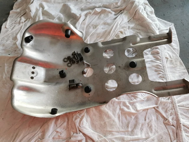 Vasca motore originale lamiera motore protezione sottoscocca Honda XL 500 R, PD02