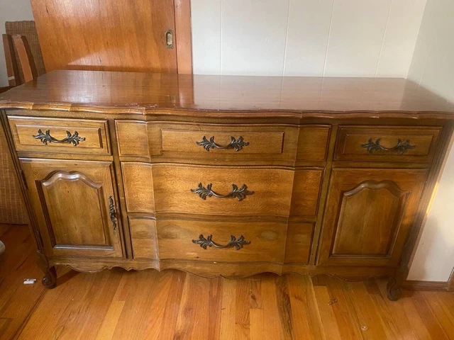 antique sideboard buffet server
