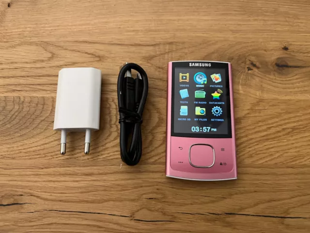 MP3 Player Samsung YP- R0 YP-RO 16gb Pink Rosa