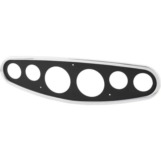 6-Gauge Insert Panel and Bezel Kit, Black