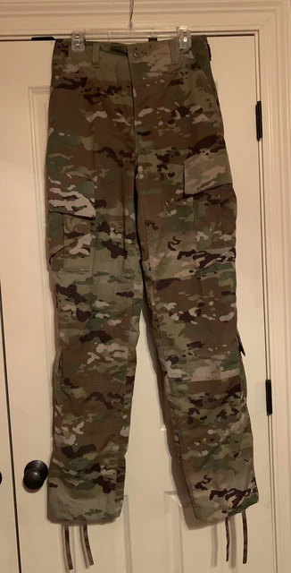 US Army Uniform Camo Combat Pants ACU Trousers OCP Multicam Scorpion Small XLong