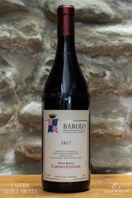 Barolo 2017 Cascina Fontana 75cl 14% Vino da Vigneti Villero Valletti Gallinotto