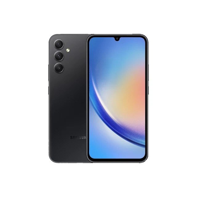 Samsung Galaxy A34 128GB 5G Mobile Phone - Awesome Black SM-A346BZKAEUB