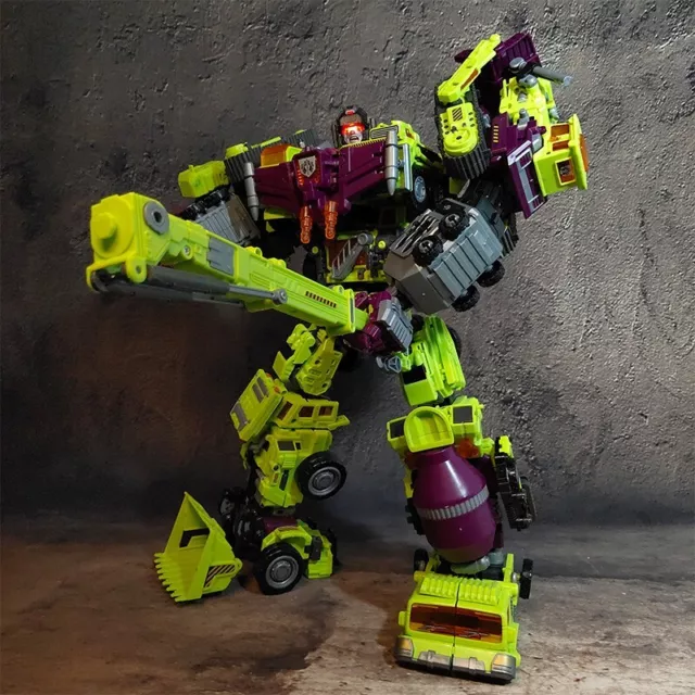 Action Figure Transformers Trasformazione Robot KO Versione G1 Devastator Action 3