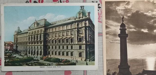- N° 2,  Cartoline Trieste...viaggiate - A. 1942 -