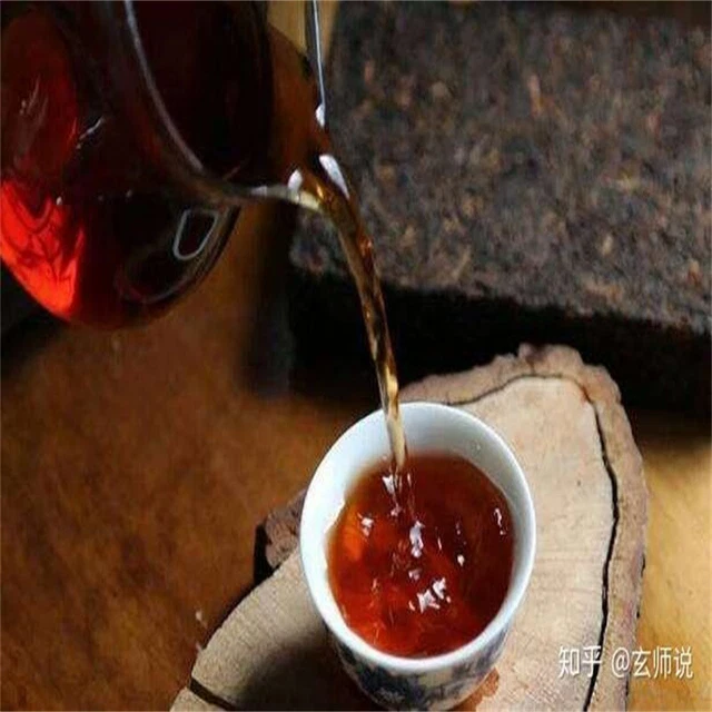 200g Ripe Pu'er Tea China Puerh Tea Brick Old Shu Pu-erh Ancient Tree Cooked Tea