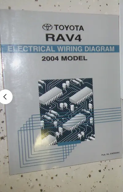 2004 Toyota RAV4 Electrical Wiring Service Shop Repair Manual FACTORY EWD OEM