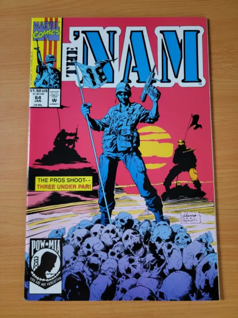 The 'Nam #64 Direct Market Edition ~ NEAR MINT NM ~ 1992 Marvel Comics