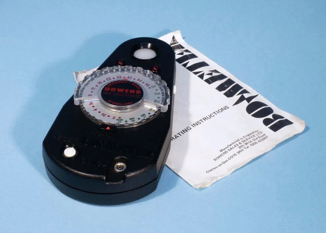 BOWENS ELECTRONIC FLASH Bo-Meter + Instructions * Working & Excellent £ ...