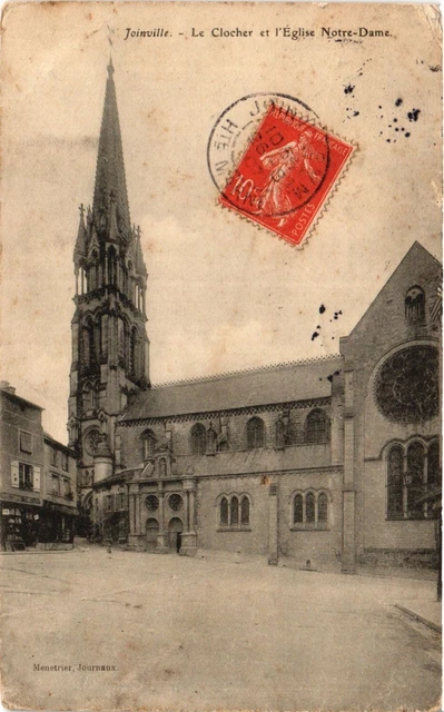 CPA AK JOINVILLE - Le Clocher et l'Église N.-D. (368691)