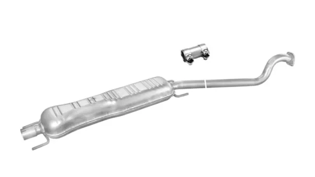 Silencieux Central Pot Moyen Échappement pour Opel Astra G 2,0 Di Dti 16V X20DTL