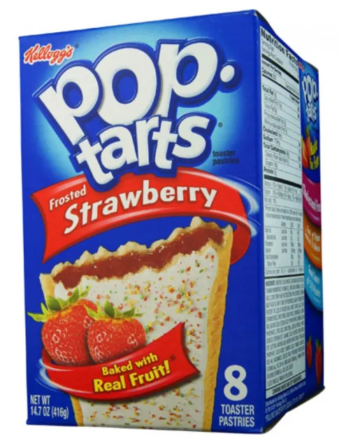 Kelloggs Poptarts Frosted Strawberry