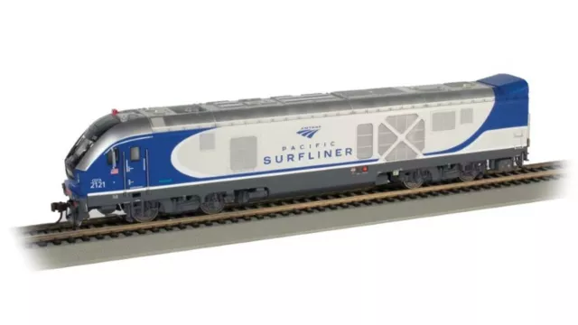 HO Bachmann 67910 Amtrak PACIFIC SURFLINER SC44 CHARGER #2121 w/DCC+SOUND NIB