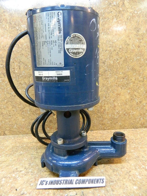 GRAYMILLS  TN31-E  Immersion Coolant /Recirculation Pump  115/208-230 V  1 Phase