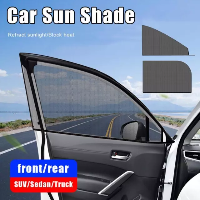 Universal Car Sun Shade Side Window Curtain UV Protection for Sedan SUV Truck.