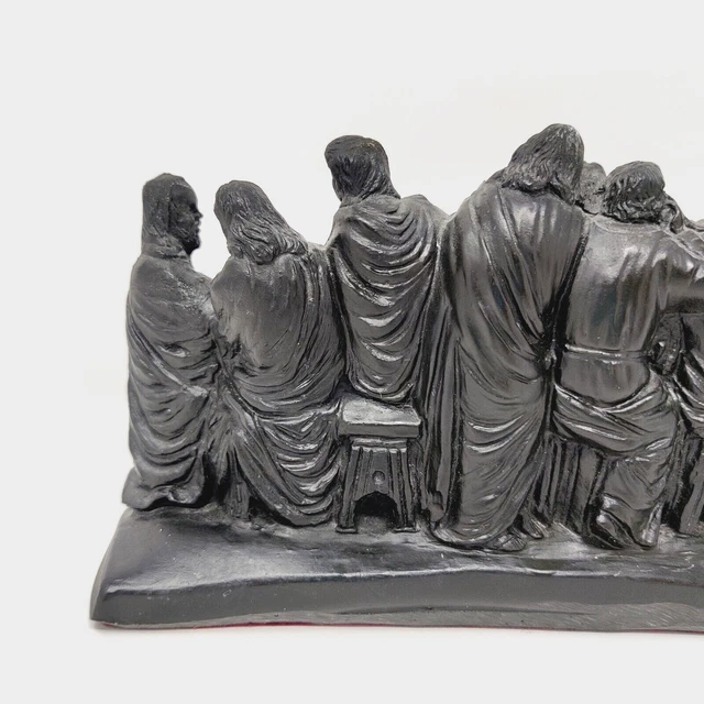 VINTAGE THE LAST Supper Leonardo Da Vinci Jesus & Disciples Handcast ...