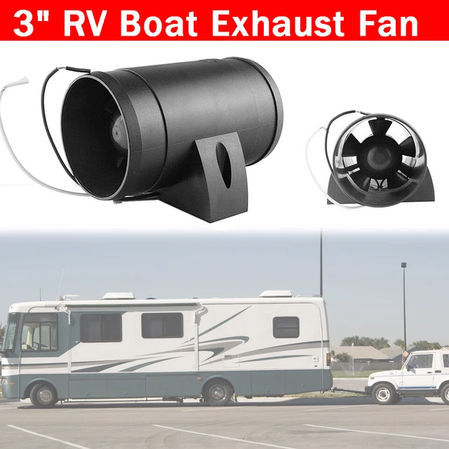 3& RV BOAT Exhaust Fan Extractor Duct Ventilation Fans Parts Air