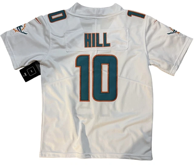 YOUTH LARGE TYREEK Hill Miami Dolphins Nike Jersey (Stitched