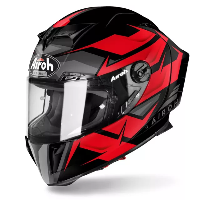 Casco Integrale Gp550 S  Wander Red Matt Airoh Size M