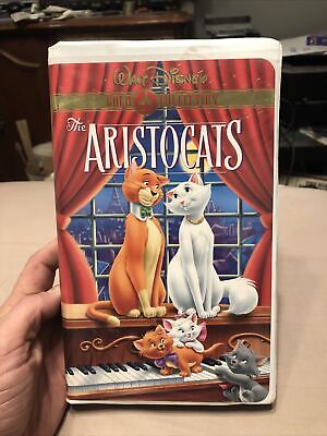 THE ARISTOCATS Walt Disney Gold Collection VHS 1998 Clamshell