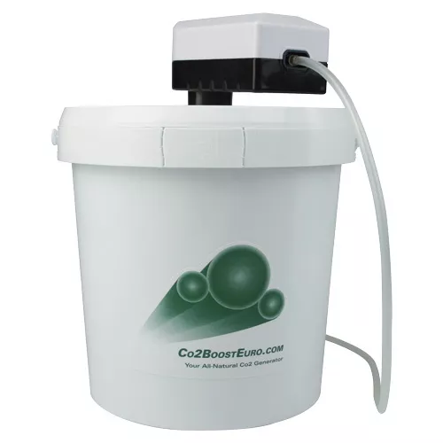 CO2 Boost mit Eimer und Pumpe CO2Boost CO2 Booster Kohlendioxid Indoor Grow