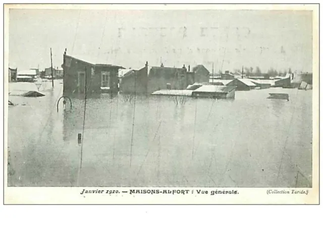 94.Maisons Alfort.janvier 1910.Vue Generale