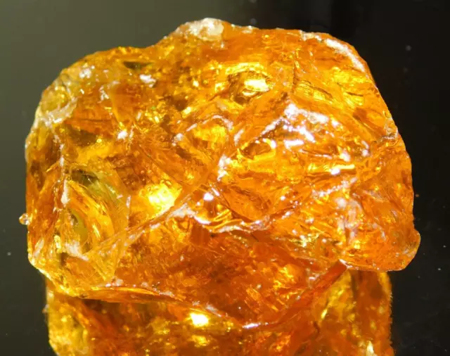 50+Ct Natural Certified Honey Amber Poland Rough Loose Gemstone