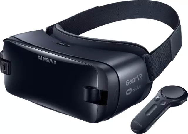 Original Samsung Gear VR with Controller SM-R324 Orchid Grey Neu geöffnete OVP