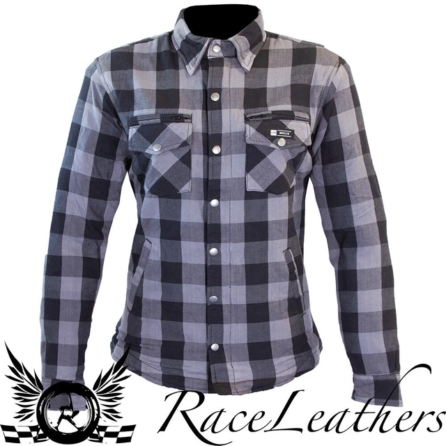 Camicia Da Equitazione Merlin Madison Donna Grigia Casual Moto Ce Omologata