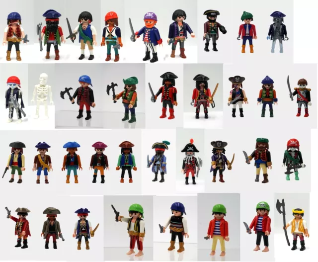 Playmobil-Figur Scegliere: Pirata,Pirati,Maat Capitano,Pirata Fantasma,Scheletro