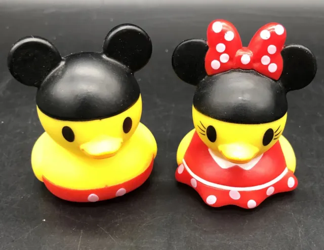 Disney Duckz Target Exclusive Mickey And Minnie Mouse Rubber Duck Toy - Duck -