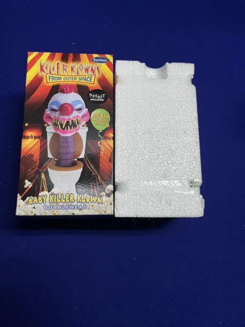Royal Bobblehead Killer Klowns from Outer Space Toilet Officially Licensed NIB