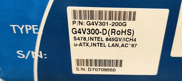 Carte Mère DFI G4V300-D - Socket 478 - DDR1 - Format ATX - Neuve - Garantie 3 Mois