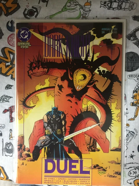 Legends of the Dark Knight Annual 1 Nov 1991 NM-/VF+ DC "Duel" Mignola cover