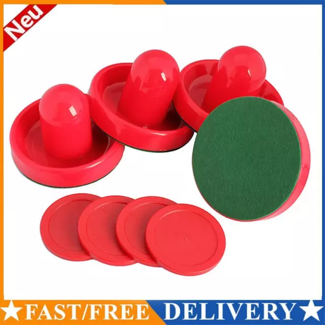 4 Stck. Airhockey Slider Profi Mini Hockey Schlagen Putter Ball Sportwerkzeuge