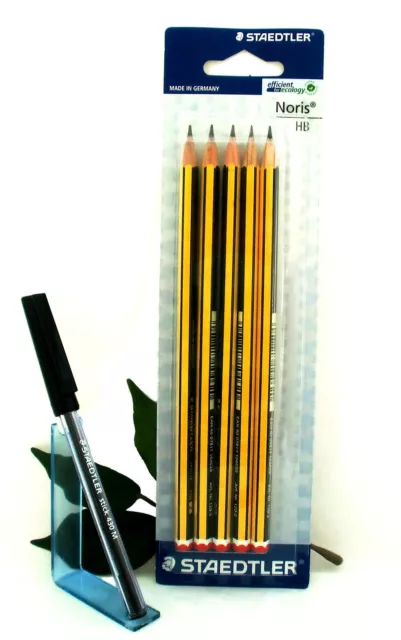 STAEDTLER Noris Pencils HB Blister Pack x5 BACK TO SCHOOL