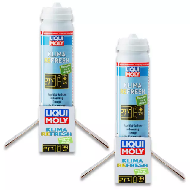 2x 75ml Liqui Moly Klima Refresh 21465 Klimaanlagenreiniger Allergenfrei