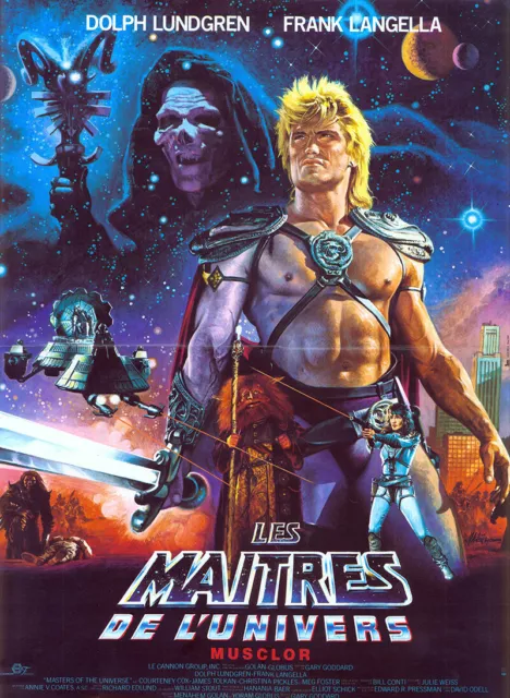 UNFRAMED Masters Of The Universe Movie Poster Prints Canvas Print Decor B