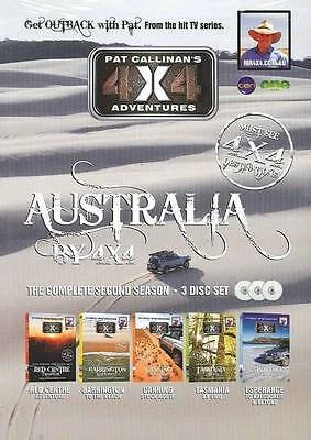 Australia by 4X4 - Complete Season 2 (2010) DVD 3-Disc Set-Pat Callinan+Extras
