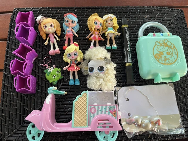SHOPKINS MIXED BULK Lot - 100 Shopkins Plus 8 Bags & 107 Cards